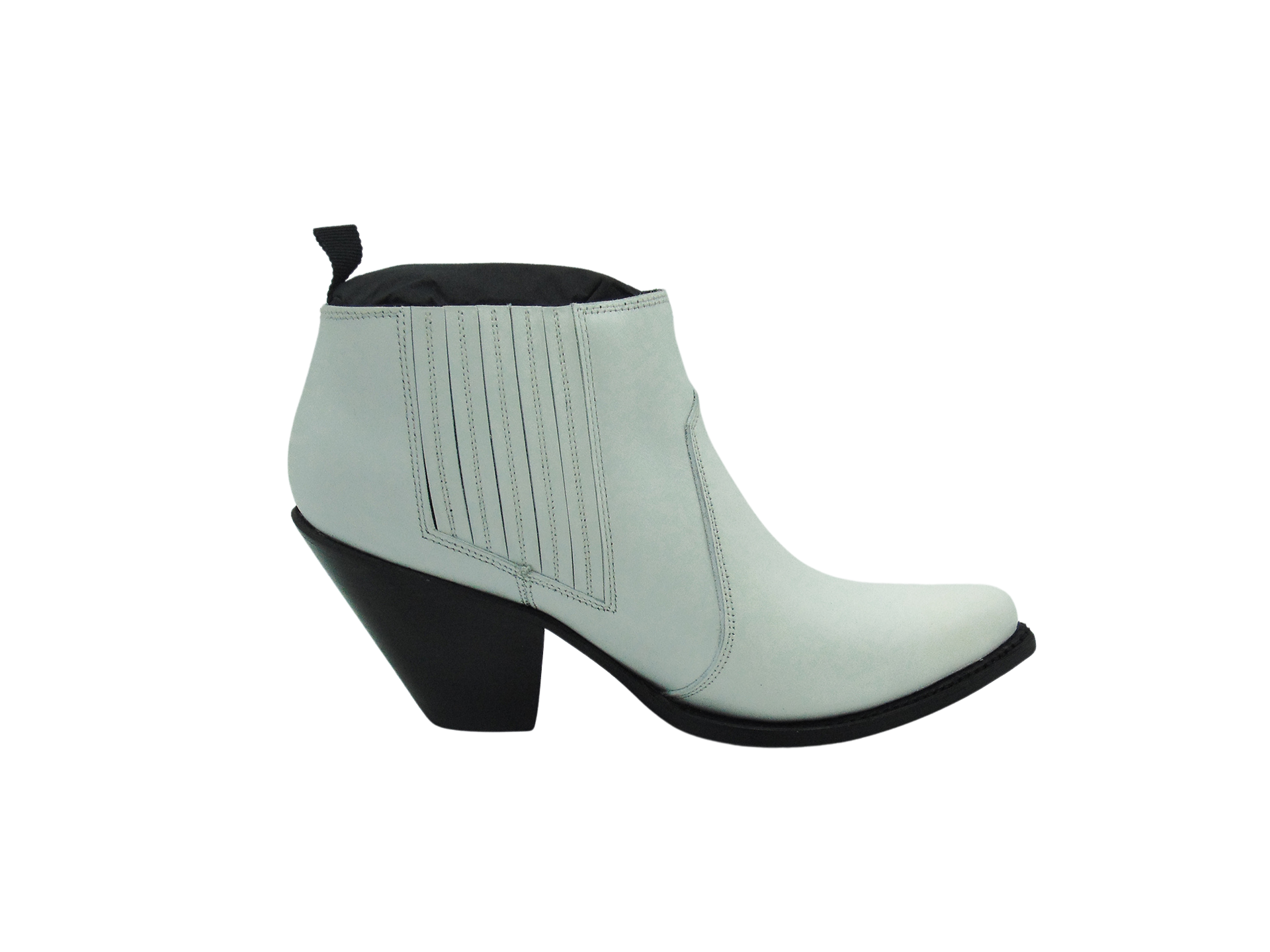 Celine white discount ankle boots
